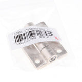 Maxbell 45 X 34mm 4 Countersunk Holes Adjustable Torque Position Control Hinge Silver