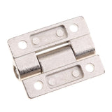 Maxbell 45 X 34mm 4 Countersunk Holes Adjustable Torque Position Control Hinge Silver