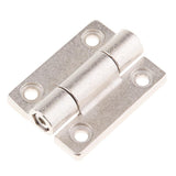 Maxbell 45 X 34mm 4 Countersunk Holes Adjustable Torque Position Control Hinge Silver