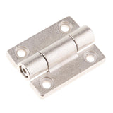 Maxbell 45 X 34mm 4 Countersunk Holes Adjustable Torque Position Control Hinge Silver