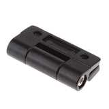 Maxbell 45 X 34mm 4 Countersunk Holes Adjustable Torque Position Control Hinge Black