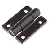 Maxbell 45 X 34mm 4 Countersunk Holes Adjustable Torque Position Control Hinge Black
