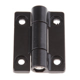 Maxbell 45 X 34mm 4 Countersunk Holes Adjustable Torque Position Control Hinge Black