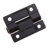 Maxbell 45 X 34mm 4 Countersunk Holes Adjustable Torque Position Control Hinge Black
