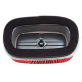 Maxbell Motorcycle Air Filter Cleaner Element w/ Sponge Fit for Honda CRM250 XR250 XR350 XR400 XR440 XR600 XR650 XR650L (Red)