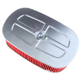 Maxbell Motorcycle Air Filter Cleaner Element w/ Sponge Fit for Honda CRM250 XR250 XR350 XR400 XR440 XR600 XR650 XR650L (Red)