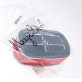 Maxbell Motorcycle Air Filter Cleaner Element w/ Sponge Fit for Honda CRM250 XR250 XR350 XR400 XR440 XR600 XR650 XR650L (Red)