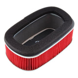 Maxbell Motorcycle Air Filter Cleaner Element w/ Sponge Fit for Honda CRM250 XR250 XR350 XR400 XR440 XR600 XR650 XR650L (Red)
