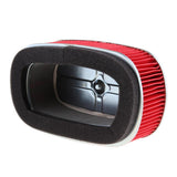 Maxbell Motorcycle Air Filter Cleaner Element w/ Sponge Fit for Honda CRM250 XR250 XR350 XR400 XR440 XR600 XR650 XR650L (Red)