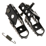 Max Motorbike Front Foot Pedal Pegs Anti-skid for Yamaha Tricker HUANGHE XINYUAN