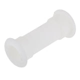 Maxbell White Plastic Boat Thru Hull Connector / Fitting , Hole Diameter 18mm