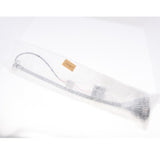 Maxbell 5W 6000K Wall Mount Reading Light Flexible Gooseneck LED Sconce Lamp Silver