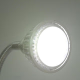 Maxbell 5W 6000K Wall Mount Reading Light Flexible Gooseneck LED Sconce Lamp Silver