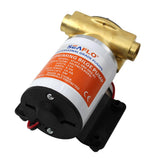 Maxbell Seaflo Self-Priming Impeller Bilge Pump - 12V, 8 GPM 30 LPM - Replaces Water Puppy - Marine/Boat/RV
