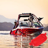 Max Ribbed Marine Boat Fender Bumper Dock Shield Protection Red G2