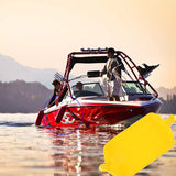 Max Ribbed Marine Boat Fender Bumper Dock Shield Protection Yellow G1
