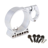 Max Side Mount Speedo Relocation Bracket for Harley Sportster XL883 X1200 Silver