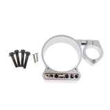 Max Side Mount Speedo Relocation Bracket for Harley Sportster XL883 X1200 Silver