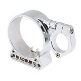 Max Side Mount Speedo Relocation Bracket for Harley Sportster XL883 X1200 Silver