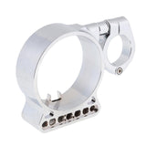 Max Side Mount Speedo Relocation Bracket for Harley Sportster XL883 X1200 Silver