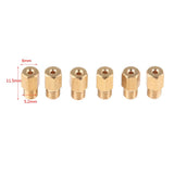 Max 6Pcs M5 Carburetor Carb Hex Main Jet 100 110 120 130 140 150
