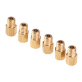 Max 6Pcs M5 Carburetor Carb Hex Main Jet 100 110 120 130 140 150