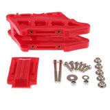 Max Rear Chain Guide/Guard for CRF KLX KDX KXF RM RMZ DRZ YZ YZF WRF Red