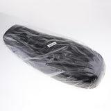 Maxbell Motorcycle Vintage Cafe Racer Saddle Seat Stylish Rhombus and Line, Black Waterproof Artificial Leather