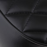 Maxbell Black Motorcycle Cafe Racer Seat Flat Saddle for Vintage Street Bike