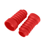 Max Motorcycle Rubber Fork Dust Cover Front Gaiters Boots For JOG50 JOG90 Red