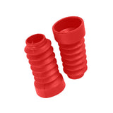 Max Motorcycle Rubber Fork Dust Cover Front Gaiters Boots For JOG50 JOG90 Red