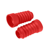 Max Motorcycle Rubber Fork Dust Cover Front Gaiters Boots For JOG50 JOG90 Red