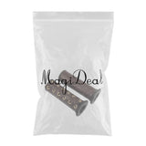 Max 22mm 7/8" Leather Motorcycle Hand Grip Throttle Covers Wraps Brown