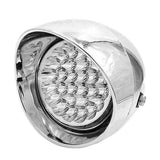 Max Ultra Bright LED Motorcycle Headlight for Harley Retro Stryle 12V/55W Silver
