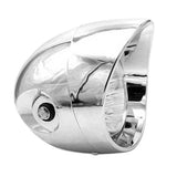 Max Ultra Bright LED Motorcycle Headlight for Harley Retro Stryle 12V/55W Silver