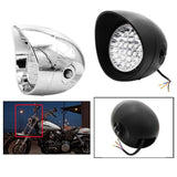 Max Ultra Bright LED Motorcycle Headlight for Harley Retro Stryle 12V/55W Silver