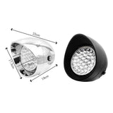Max Ultra Bright LED Motorcycle Headlight for Harley Retro Stryle 12V/55W Silver