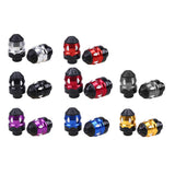 Max CNC Motorbike Front Fork Cup Frame Slider Crash Guard Protector Black