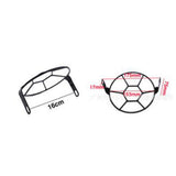 Max Motorcycle Headlight Grille Grill Cover Protector for Honda CG125 GN, Black