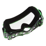 Max Motorcycle ATV Dirt Bike Racing Goggles Glasses Anti-UV Dust Green-White