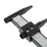 Max Wheel PCD Bolt Pattern Gauge Tool Rim 4 5 6 8 Holes Lug Measurement