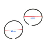 Max 47mm Piston Pin Rings Kit for 80cc Motorised Bike Bicycle 2 Stroke Engine