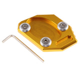 Maxbell Kickstand Extension Pad for Kawasaki Ninja 300R 250 Z250 ZX250 EX300 13-15 Gold