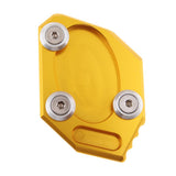 Maxbell Kickstand Extension Pad for Kawasaki Ninja 300R 250 Z250 ZX250 EX300 13-15 Gold