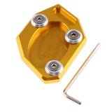 Maxbell Kickstand Extension Pad for Kawasaki Ninja 300R 250 Z250 ZX250 EX300 13-15 Gold