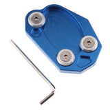 Maxbell Side Stand Extension Pad for Kawasaki Z1000 ZX6R ZX10R ER6N Ninja 650 Blue