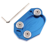 Maxbell Side Stand Extension Pad for Kawasaki Z1000 ZX6R ZX10R ER6N Ninja 650 Blue