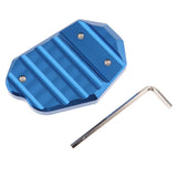 Maxbell Side Stand Extension Pad for Kawasaki Z1000 ZX6R ZX10R ER6N Ninja 650 Blue