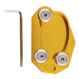 Maxbell Side Stand Extension Pad for Kawasaki Z1000 ZX6R ZX10R ER6N Ninja 650 Gold
