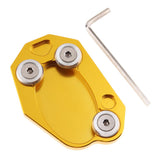 Maxbell Side Stand Extension Pad for Kawasaki Z1000 ZX6R ZX10R ER6N Ninja 650 Gold